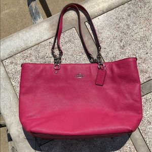 Coach Hot Pink Medium Size Bag